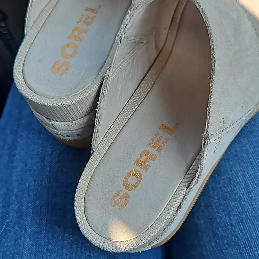 SOREL® Joanie™ Slide Wedge Sandals, Size 9.5